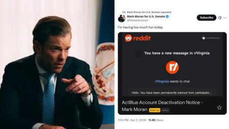 Viral Outrage As Virginia Candidate Flaunts Reddit Ban Over Alleged Antisemitic Post: ‘I’m Confused’ Viral Outrage As Virginia Candidate Flaunts Reddit Ban Over Alleged Antisemitic Post: ‘I’m Confused’