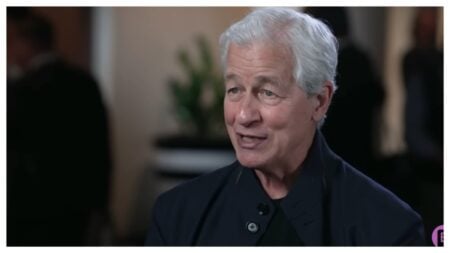 Jamie Dimon speaking about taxes and government spending in Washington DC