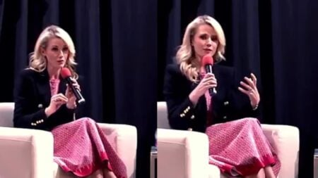 A picture of the California governor's wife.