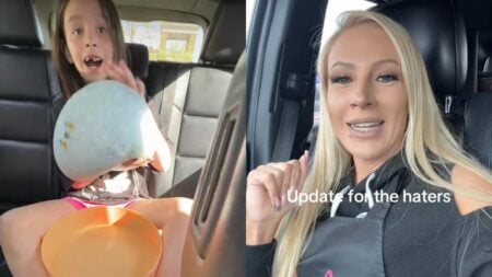 A picture of the Utah mom and her daughter's friend.