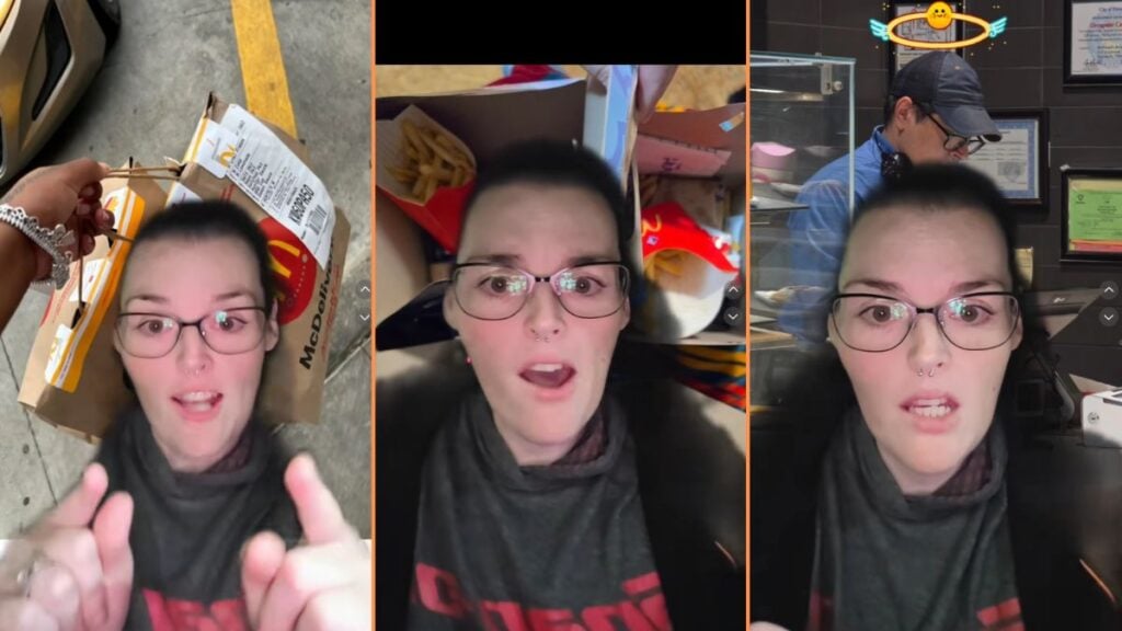 Woman Accuses DoorDasher of Tampering With Texas Woman's McDonald's 'Those Bags Are Supposed to be Sealed'