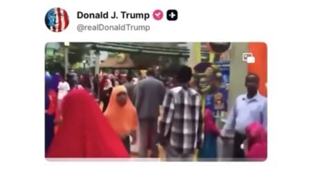 Trump Shares Video of Somali Shoppers at Minnesota Mall Set to ‘Mad World,’ Sparks Mockery: ‘How Dare These Immigrants Go to the Mall’ Shoppers walking through the Mall of America in Bloomington, Minnesota.