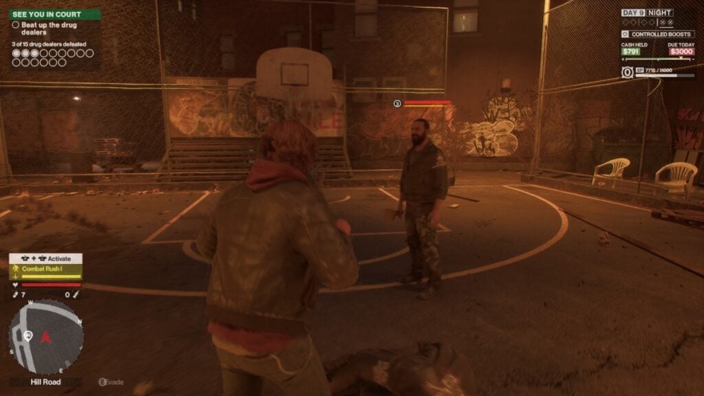 Samson Combat Mechanics