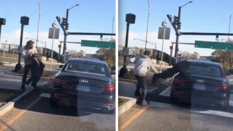 Connecticut Homeless Man Shatters Audi Rear Window