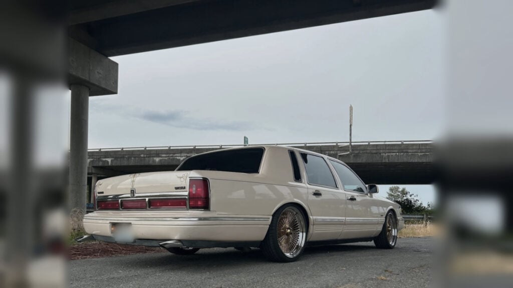 Washington Car Under Overpass