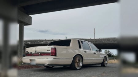Washington Car Under Overpass
