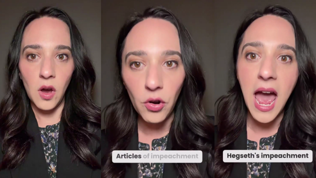 Arizona Congresswoman Yassamin Ansari Slammed After Trying to Impeach the Secretary of War: ‘Democrats Playing Defense for Radical Islam’