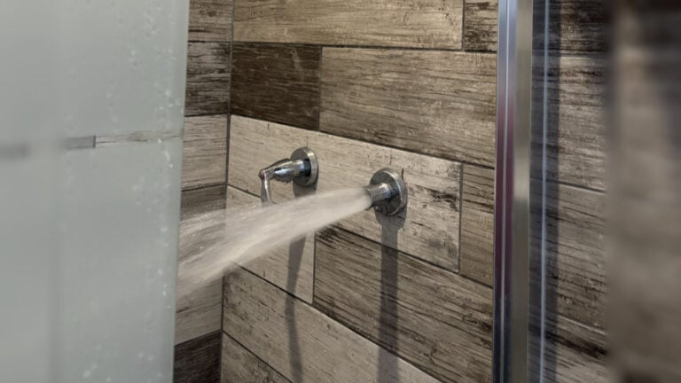 Airbnb Shower Dial Explodes