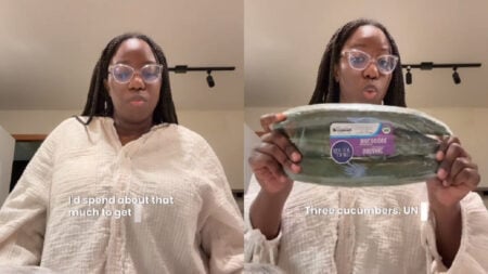 Nebraska Woman Blames Trump Economy on Her Expensive Costco Grocery Run '$7 for three cucumbers'