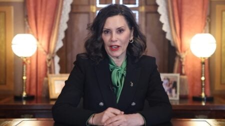 Michigan Gov. Gretchen Whitmer gave herself an “A” grade for improving quality of life — but the state just hit its worst-ever 40th ranking in per capita income. The viral X clip is sparking debate.