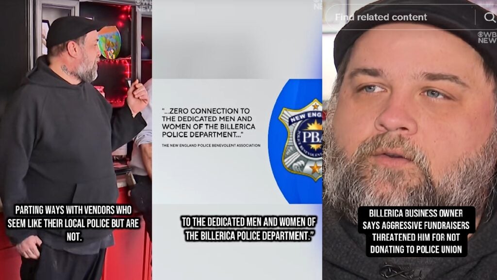 Massachusetts Business Owner Harassed