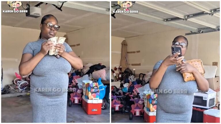 Texas woman's dispute over tables