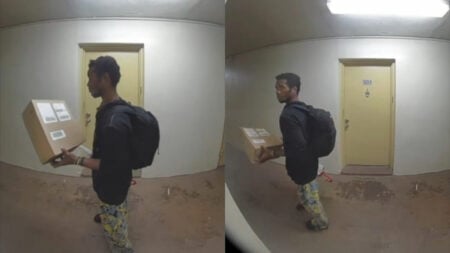 Florida Man Caught Taking Woman Package