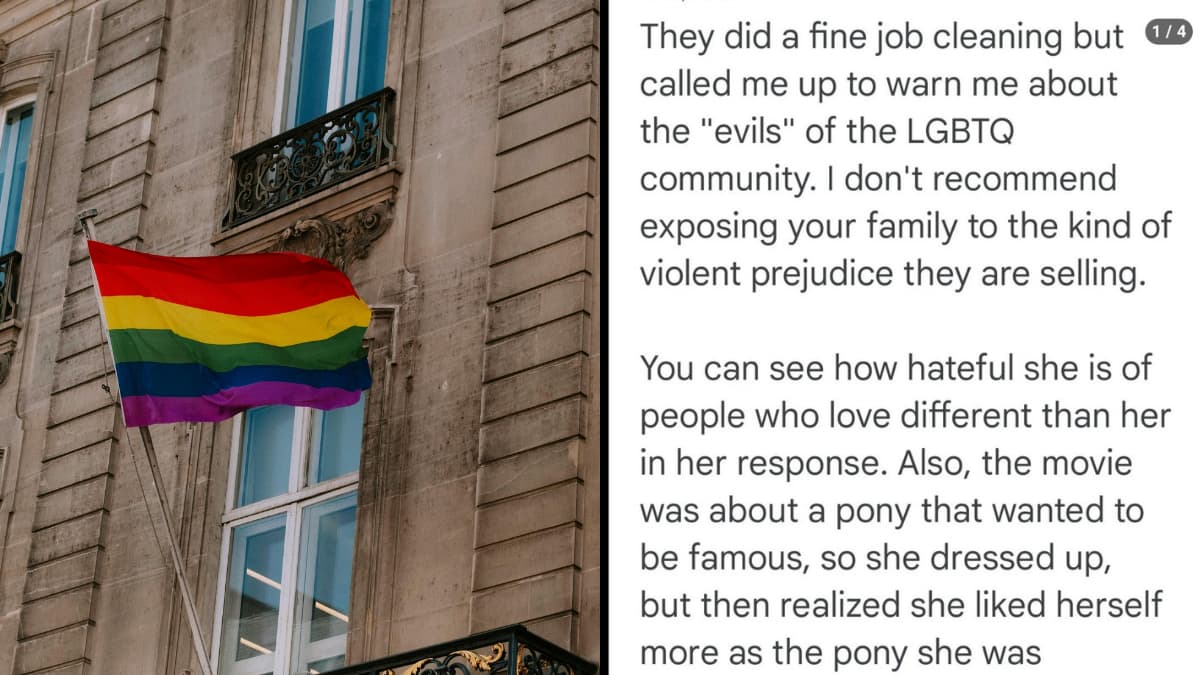 California Company Under Fire After Owner Warns Customer About LGBTQ Film Their Kid Was Watching: ‘These People Are So Willfully Ignorant’