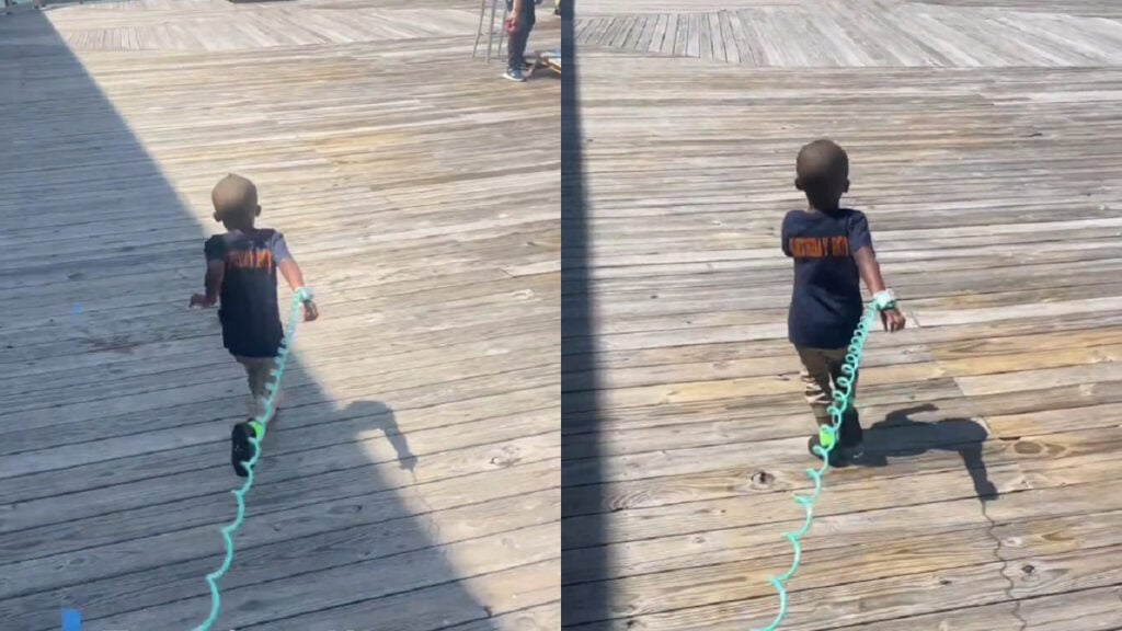 Internet Rushes to Defend South Carolina Mother Using Toddler Leash on Son: ‘He’s proving your point in real time’ Internet Rushes to Defend South Carolina Mother Using Toddler Leash on Son 'He's proving your point in real time'