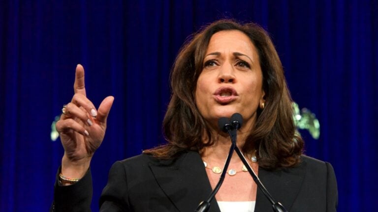 A picture of Kamala Harris.