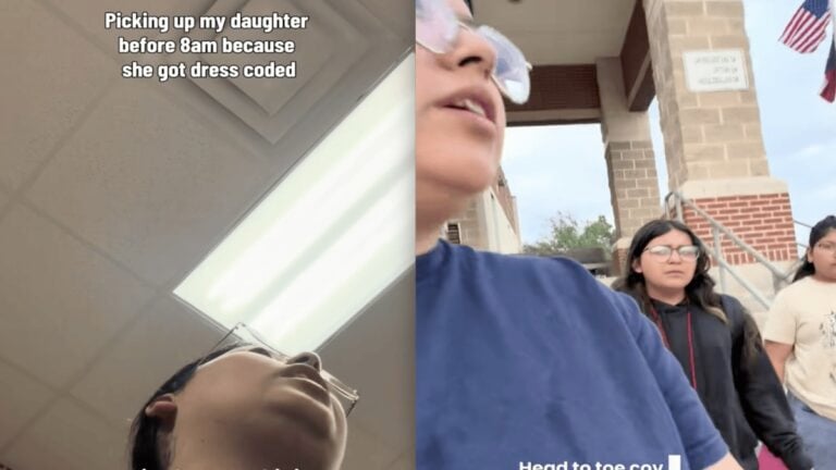 Texas Mom Shares Frustrations When Daughter is Dress Coded at School Even Though She’s Covered from Head to Toe