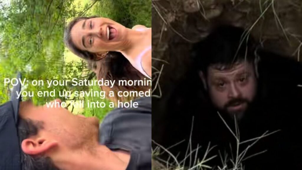 Texas Couple Goes for a Run, Stumbles Upon Man Who Fell Into Hole