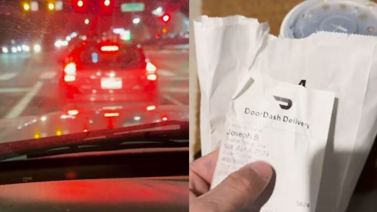 Idaho Man Waits Two Hours for DoorDash Order, Then Follows Driver to Movie Theater