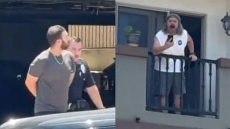 California Man Blasts ‘Psychopath’ Neighbor as He’s Arrested After Allegedly Firing Weapon Inside Building