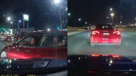 A picture shared by the Nevada driver.