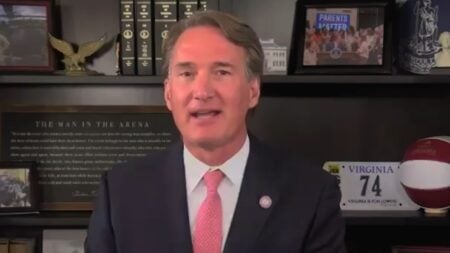 Former Virginia Gov. Glenn Youngkin accused his successor, Gov. Abigail Spanberger, of turning the state into a sanctuary state “on day one.” The clip is fueling fresh debate over immigration policy in Virginia.