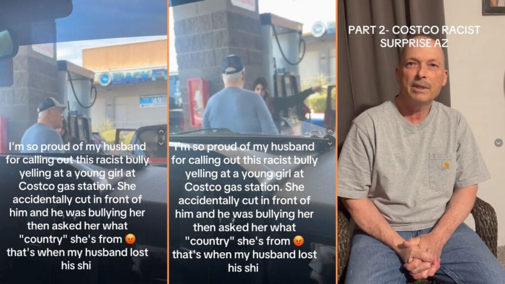 'Racist Bully' Called Out at Arizona Costo Gas Station After Asking Woman What Country She's From 'Normalize calling them out'