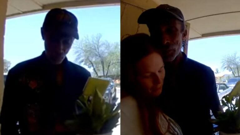 Sweetest Arizona Delivery Driver Drops Off Flowers, Comforts Woman Grieving Loss of Her Baby: ‘I Mourn With You’ Sweetest Arizona Delivery Driver Drops Off Flowers, Comforts Woman Grieving Loss of Her Baby