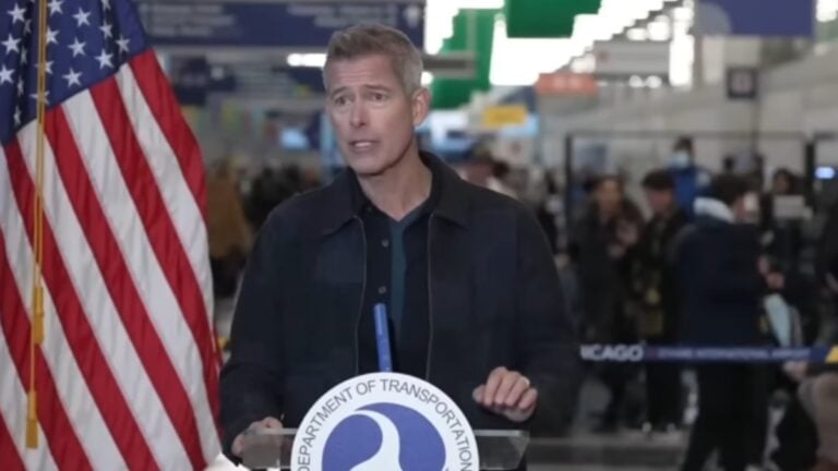 U.S. Transportation Secretary Sean Duffy is withholding $73 million in federal funding from New York after the state issued commercial licenses to foreign drivers valid years beyond their work authorizations. The move has sparked heated debate online.