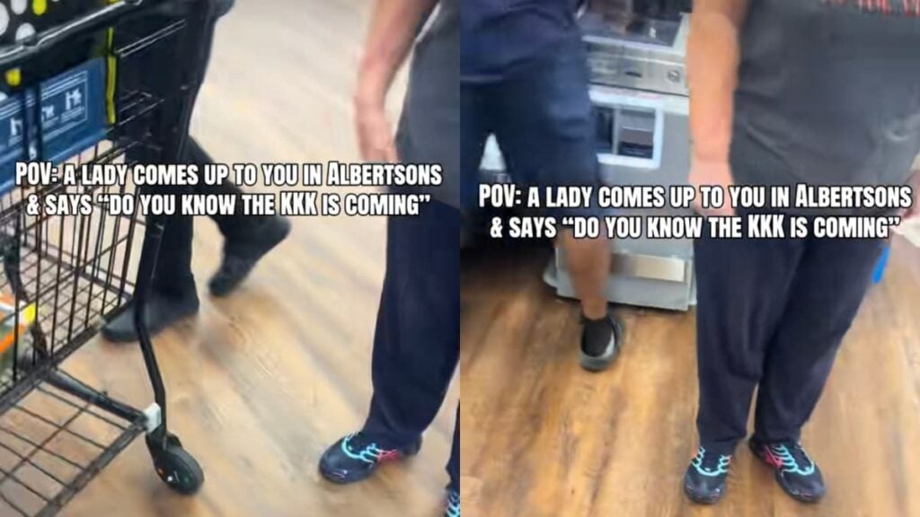 A picture taken by the Texas woman.