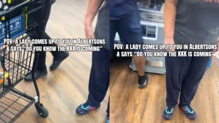 A picture taken by the Texas woman.