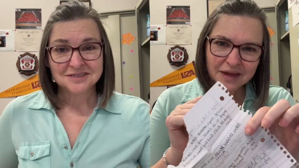 Thrilled Nevada Teacher Discovers Students Passing Notes About Literature