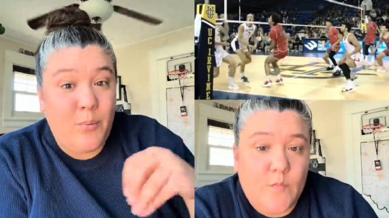 Indiana Woman Drags Commentator For Shaming Volleyball Player's 'Feminine' Celebrations 'I'm surprised Jordan Lucas hasn't been popped by somebody'