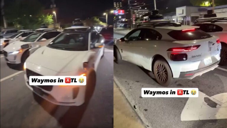 Waymo Pileup? Three Self-Driving Cars Jam Georgia Intersection: ‘It’s Crazy’