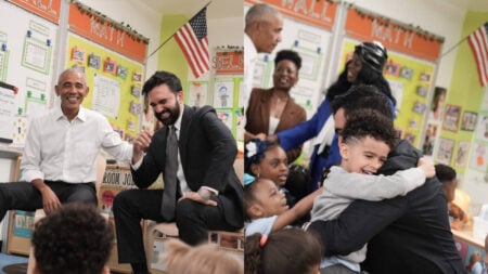 Barack Obama and Zohran Mamdani