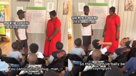 Georgia Activist Demonstrates Consent to a Class of Young Boys in Viral Video 'Can you hold a lesson at a college frat'