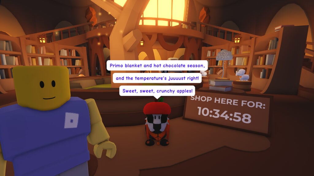 Exclusive Items Sold in the Fall Shop in Roblox Adopt Me