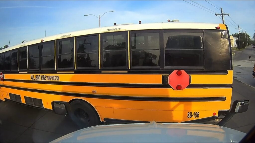 Heart-Stopping Louisiana Moment As Truck Driver Avoids Bus Crash: ‘The Parents Should Be LIVID’