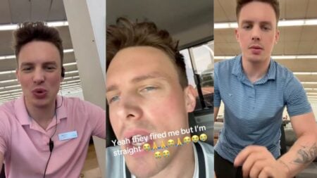 An Ashley Furniture store front representing the viral TikTok story of a Memphis Tennessee employee fired after his freestyle rap promotion videos blew up online.