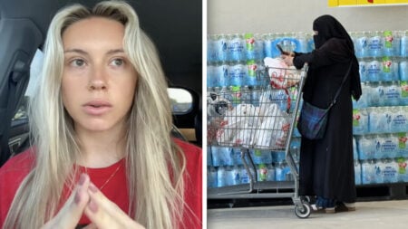 Texas HEB Shopper Kaylee Campbell Facebook Post