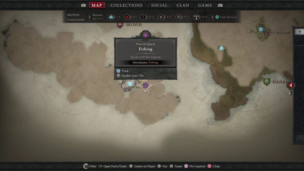 Diablo 4 How to Unlock Fishing