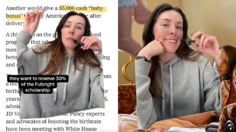 Colorado Influencer Slams White House Plan to Boost Birth Rates ‘5000 isn’t enough to cover the delivery'
