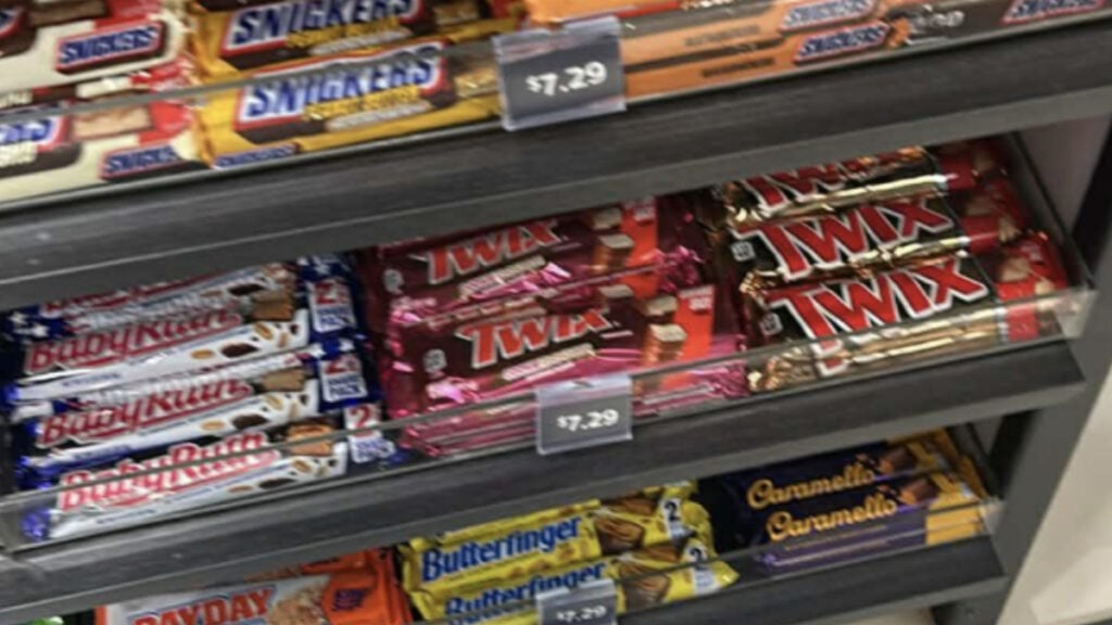 Assortment of 7 Dollar Candy Bars