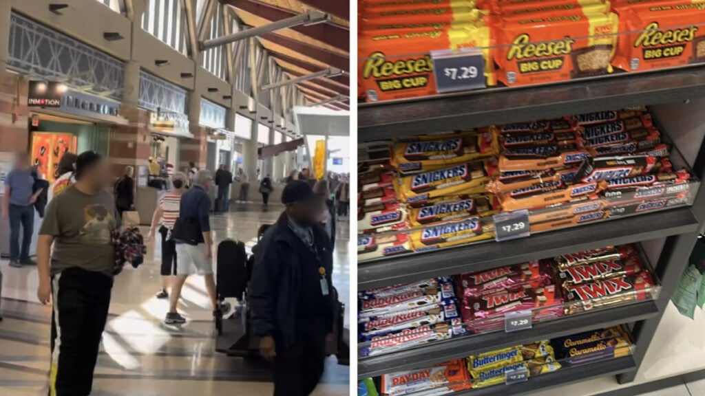 Candy Bars at Sky Harbor International Airport