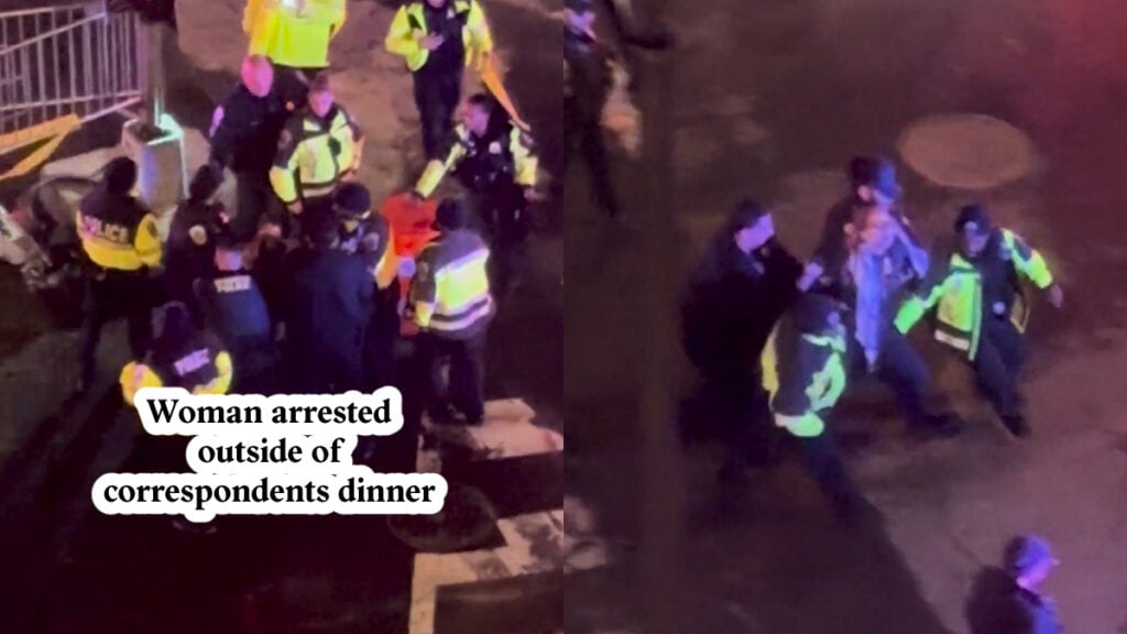 Washington DC Hotel Arrest Draws Attention During Correspondents’ Dinner Event: ‘She’s Lucky She Didn’t Get Shot’