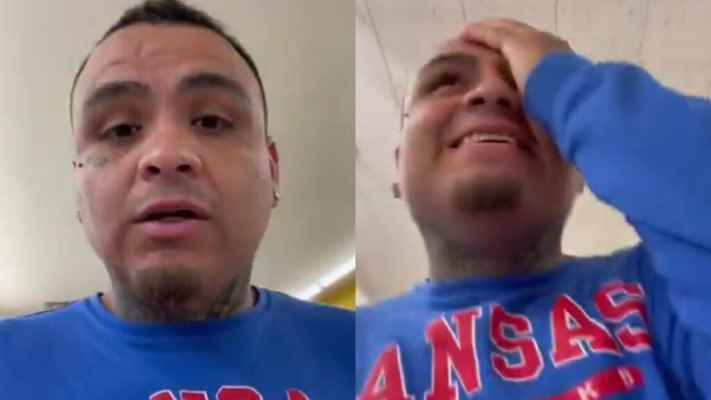 A picture of the Texas man.