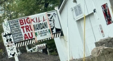 Mamdani unalive sign in Ohio