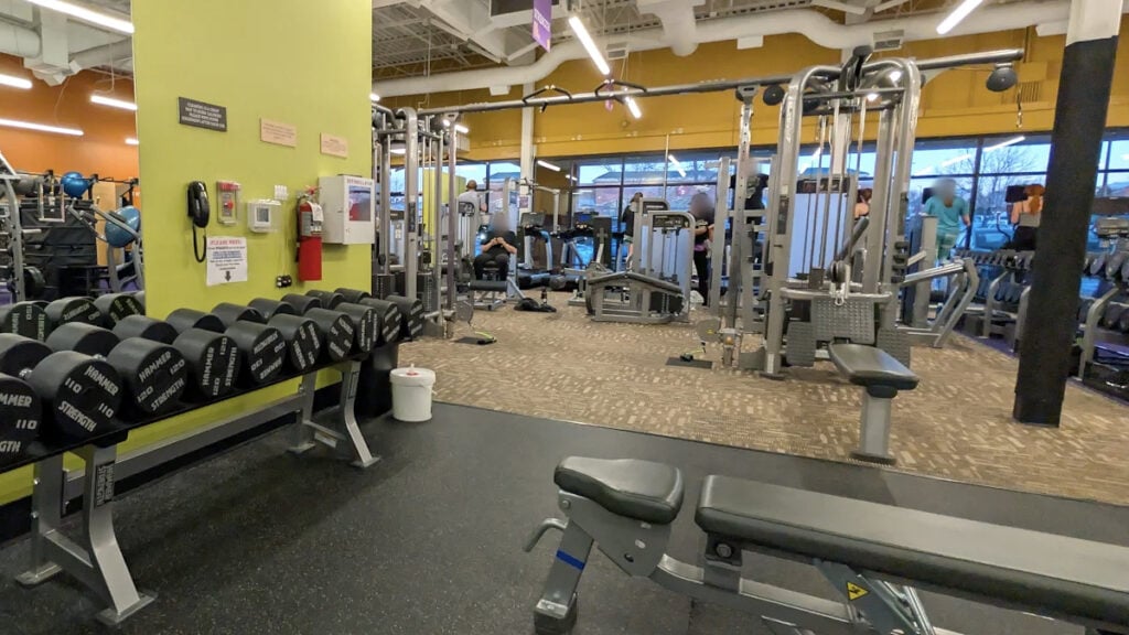 Anytime Fitness Interior