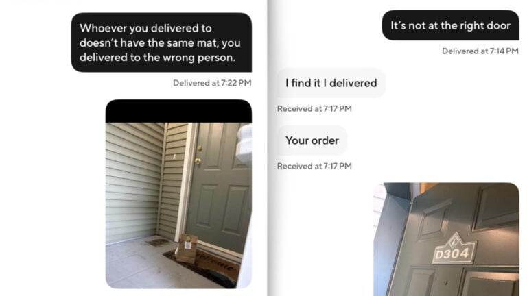 DoorDash Driver Confusing Messages