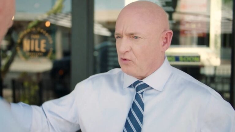 Arizona Sen. Mark Kelly criticized the Trump administration in a new video on X, claiming it is “flailing from the top down” over rising gas and grocery prices and a conflict with no clear plan. The clip has sparked sharp online debate.